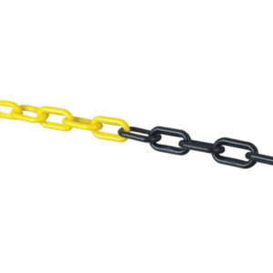 Goldenrod 6mm Galvanised Steel Barrier Chain - 15m Length