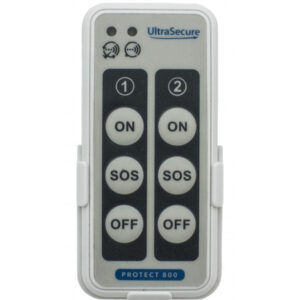 Dark Gray Long Range Remote Control & SOS Button For Protect 800 Outdoor Receiver