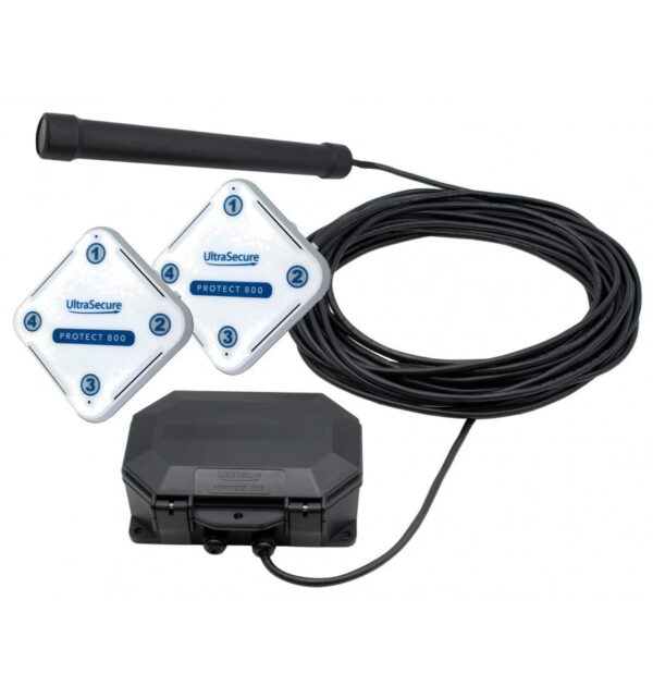 Dark Slate Gray Wireless Vehicle Detecting Driveway Alarm & 2 x Indoor Receivers