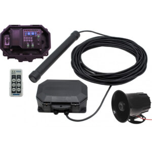 Dark Slate Gray Long Range Driveway Metal Detecting Alarm With Outdoor Receiver & Loud 118 dB Siren