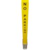 Goldenrod Heavy Duty Yellow Removable Security Post & No Parking Logo