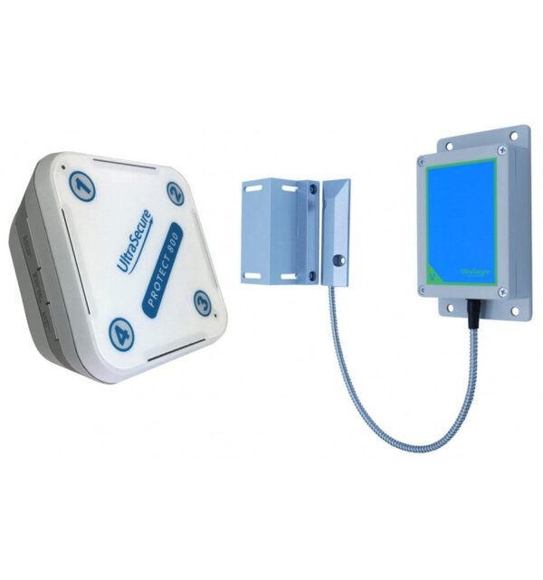 Light Steel Blue Protect 800 Wireless Gate Contact Alarm