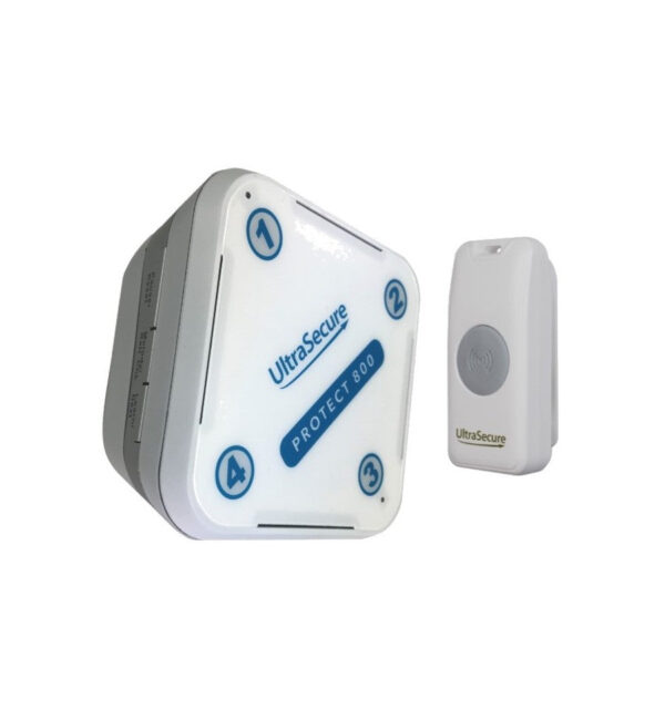 Light Gray Long Range 800 Metre Wireless Doorbell Kit
