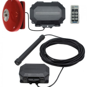 Dark Slate Gray Long Range Driveway Metal Detecting Alarm With Outdoor Receiver & Loud Bell